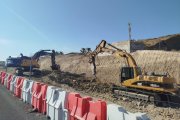 Obras de la conexión de la autovía A7 y A92