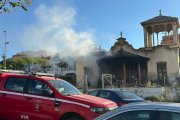 Bomberos actúan en el Cortijo Arcos.
