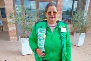 Judit Sole es vendedora de la ONCE desde hace apenas tres meses.