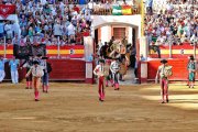 Imagen de archivo de una corrida en la Plaza de Toros de Almería.