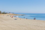 Imagen de archivo de una de las playas de Mojácar que ha obtenido una Bandera Azul.