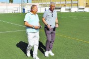 Pedro M. de la Cruz junto a Fernández Borbalán.