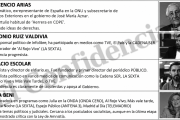 Periodistas y tertulianos vinculados con Almería que aparecen en el dosier de Interior.