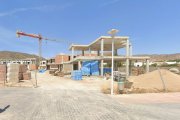Una de las promociones en construcción en el núcleo de Rodalquilar.