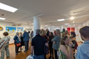 Inauguración de la exposición 'De la mar serena' en Serón.
