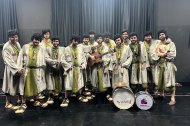 La Chirigota del Soto tras una actuación en el Carnaval de Malága 2025.