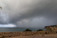 La tormenta desde El Cañarete