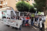 Manifestación sanitaria contra el nuevo Estatuto Marco, este jueves 11 de diciembre, en el marco de la huelga médica del 9 al 12 de diciembre.
