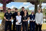 Participantes en el torneo junior celebrado en Desert Springs Resort.