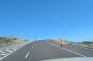 Obras en la carretera que conecta Vera con Vera Playa.