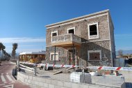 Trabajos en marcha para la rehabilitación y reconversión del chalet de La Marina