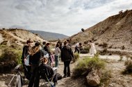 Rodaje en Tabernas del  cortometraje almeriense ‘Pajarito’.