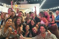 Disfrutando de las fiestas de La Isleta del Moro.