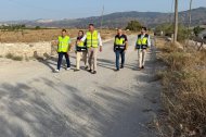 Foto de archivo de caminos municipales renovados por la Diputación Provincial de Almería.