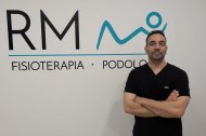 Román Martínez ahora es fisioterapeuta y tiene su propia clínica en Aguadulce.