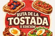 Cartel de la Ruta de la Tostada de Vícar
