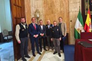 Imagen de archivo de la reunión mantenida con la Subdelegación del Gobierno en Almería.