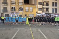 Foto de familia para la final de las 24 horas de Fútbol Sala Albox 2026.