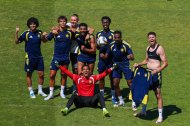 El Al-Nassr, de Arabia Saudí, está entrenando en Portugal mientras espera la llegada de Cristiano Ronaldo.