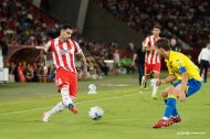 Momento del Almería-Cádiz.