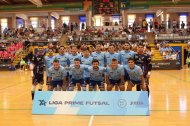Componentes del Surseeds El Ejido FS en el estreno del equipo en la Liga Prime ante Córdoba Patrimonio de la Humanidad.