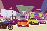 Ilustración promocional de CCT Motor 26, que se celebrará del 22 al 24 de octubre en el Centro Comercial Torrecárdenas.