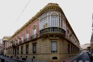 Edificio de la Diputación Provincial en el centro histórico de la ciudad.