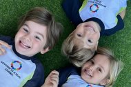 Niños del Montessori School Almería British Education.