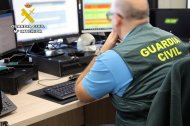 Agente del equipo de ciberdelincuencia de la Guardia Civil.