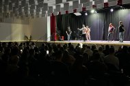 Imagen de la actuación de carnaval en Huércal de Almería.