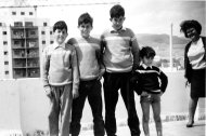 Los hermanos Fernández del barrio de la Plaza de Toros, allá por los años 70.