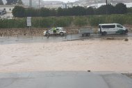 Temporal en Antas en una imagen compartida por el ayuntamiento.