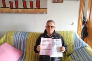 Juan Corral denuncia una negligencia médica en el Hospital de Poniente.