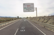 Salida 704 de la autovía del Mediterráneo.