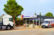 Las instalaciones de la empresa almeriense Energéticos Express.