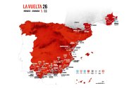 Mapa de La Vuelta 2026, con cinco etapas para los aficionados al ciclismo de Almería.