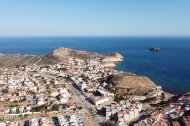 Una vista aérea de Terreros, una zona con gran potencial inmobiliario.