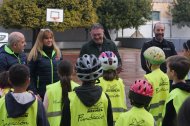 'Kilómetros seguros' en el CEIP Celia Viñas.