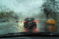 Según diversos estudios, el riesgo de sufrir un accidente cuando llueve es un 70% superior
