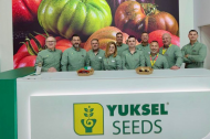 La delegación de Yuksel Seeds en Berlín estos días.