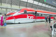 Un tren Iryo (Hitachi), de la compañía que dirige Carlos Bertomeu, ejecutivo también de Air Nostrum.