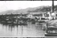Fotografía antigua del Puerto de Adra.