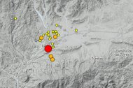 Enjambre de terremotos de los últimos días con epicentro en Tabernas