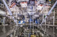 Imagen del National Ignition Facility, una central nuclear de fusión en Estados Unidos.