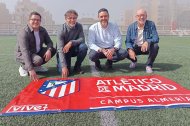 Presentación del Campus del Atlético de Madrid que se celebrará en Almería.