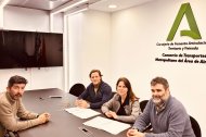 Reunión de trabajo del Consorcio de Transporte Metropolitano del Área de Almería