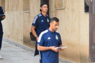 La llegada de Cristiano Ronaldo al Hotel Envía Almería Spa & Golf con el Al-Nassr.