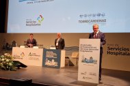 Acto de apertura de las jornadas de innovación de los servicios generales hospitalarios.