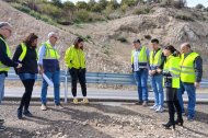 Visita a las obras llevadas a cabo en Alhama