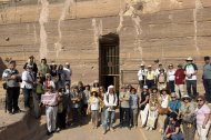 Foto de familia de los participantes al viaje a Egipto